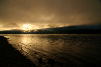 Morning, Mist, Lake McDonald, Glacier National Park, Montana