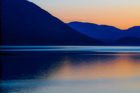 Lake McDonald, Dusk, Calm, Glacier National Park